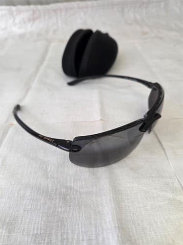 MJ Sport MJ-412-02 70 Banyans Wraparound Sunglasses Made in Japan with Case - Image 1