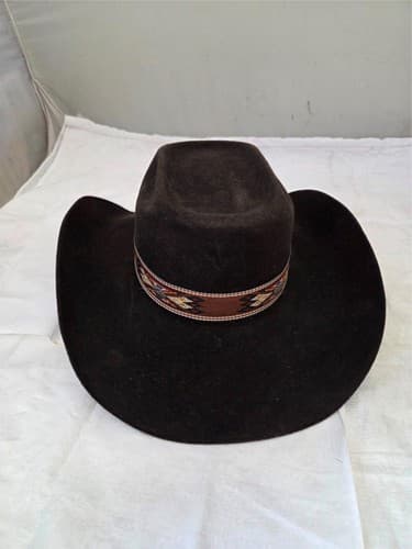 Cavender’s 3X Premium Wool Cowboy Hat Dark Brown Ranch Collection - Thumbnail 5