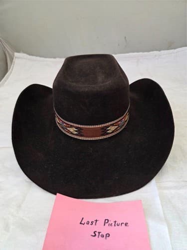 Cavender’s 3X Premium Wool Cowboy Hat Dark Brown Ranch Collection - Thumbnail 9