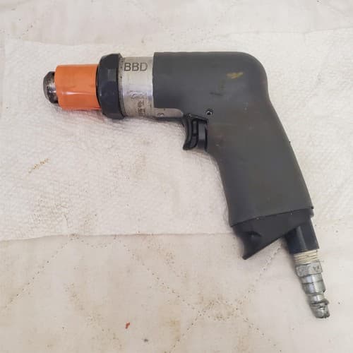 Ingersoll Rand 4500 RPM 1/4 Inch Chuck Pistol Grip Air Drill BO-25 - Thumbnail 3