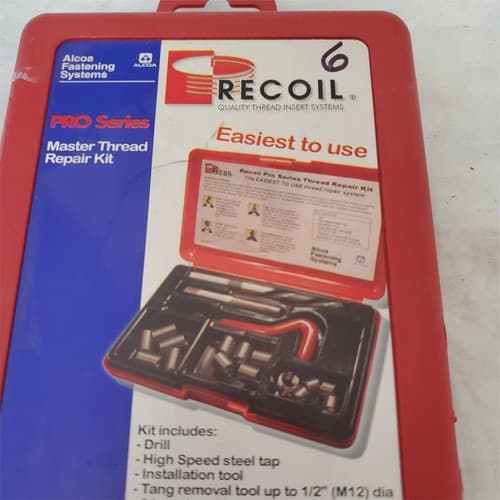Recoil Quality Thread Insert Systems Pro Series Thread Repair Kit- 5WE76 #6 - Thumbnail 2