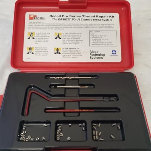 Recoil Quality Thread Insert Systems Pro Series Thread Repair Kit- 33546 #5 - Thumbnail 3