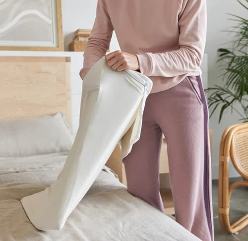 Avocado Cotton Wedge Pillowcase 10 Inch White Color $50 - Image 1