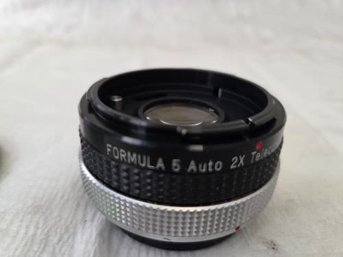 Formula 5 auto 2x Teleconverter M.C for Canon FD Lens Made in Japan - Thumbnail 4