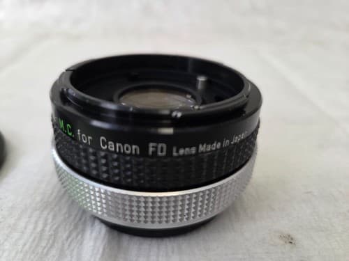 Formula 5 auto 2x Teleconverter M.C for Canon FD Lens Made in Japan - Thumbnail 6