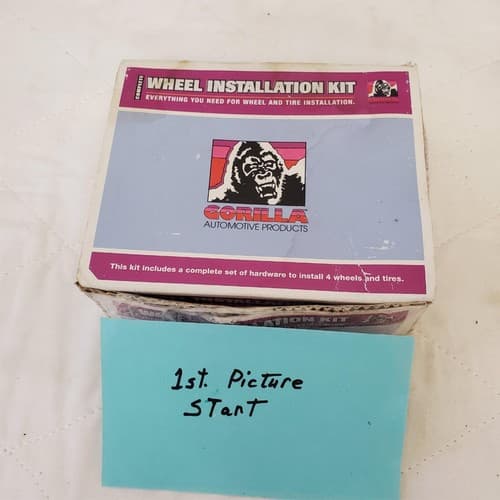 Lot of Gorilla 1/2" X 20 Chrome Lug Nuts W/ Key - Image 1