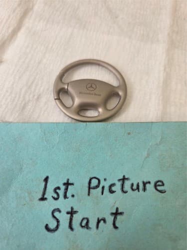Mercedes-Benz Steering Wheel Keychain - Image 1