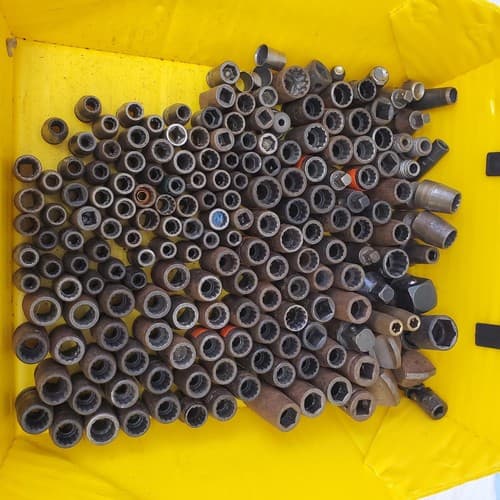 Vintage Lot of Socket 1/2 3/8 1/4 & Deep Socket Lot 120 - Thumbnail 3