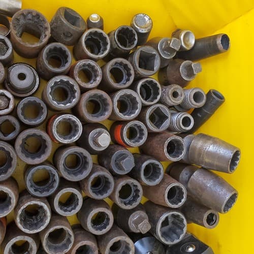 Vintage Lot of Socket 1/2 3/8 1/4 & Deep Socket Lot 120 - Thumbnail 4