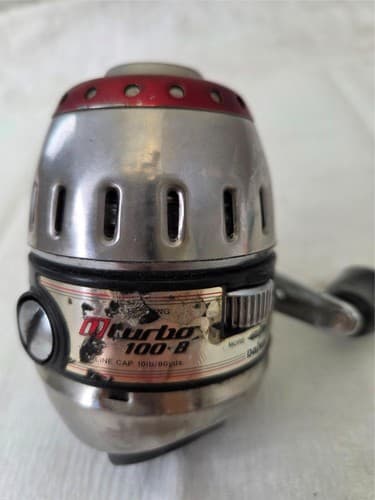 Daiwa Turbo 100-B Line cap 10lb/ 80yds Closed Face Spinning Reel - Thumbnail 2
