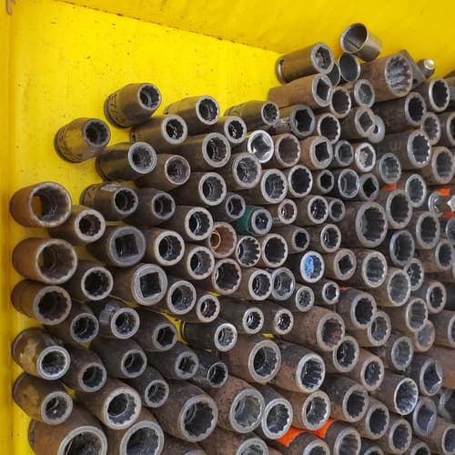 Vintage Lot of Socket 1/2 3/8 1/4 & Deep Socket Lot 120 - Thumbnail 7