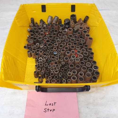 Vintage Lot of Socket 1/2 3/8 1/4 & Deep Socket Lot 120 - Thumbnail 8