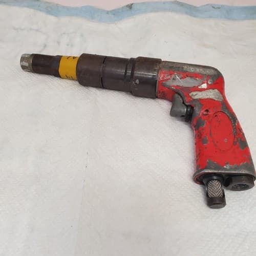 Vintage Pneumatic Rivet Gun Model Air Tool Industrial AL74 - Thumbnail 3