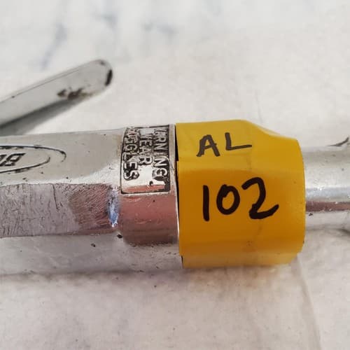 Blue Point AT200D 150 RPM Air Ratchet Wrench Air Tool AL102 - Thumbnail 2