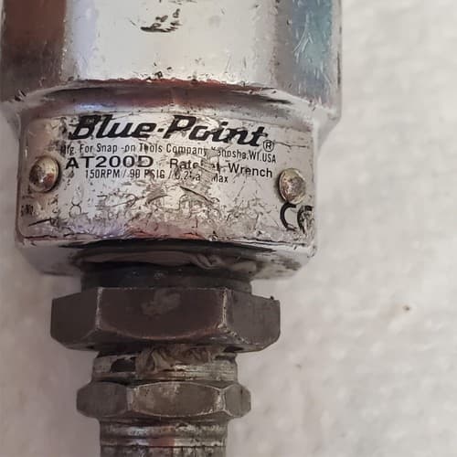 Blue Point AT200D 150 RPM Air Ratchet Wrench Air Tool AL102 - Thumbnail 4