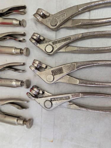 Lot of 8 Vise‑Grip & USATCO Kwik-Loc & Locking Pliers Lot-1355 - Thumbnail 7