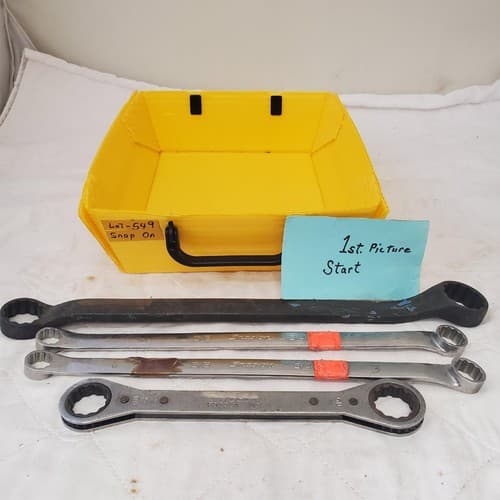 Lot of Assorted Snap-On Offset Ratchet Box-End Wrenches LOT 549 - Image 1