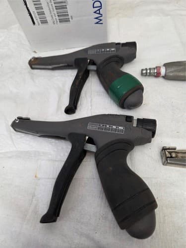 Lot of 6 Panduit GTS Cable Tie Tools & Guardair Pneumatic Tool LOT-1432 - Thumbnail 5