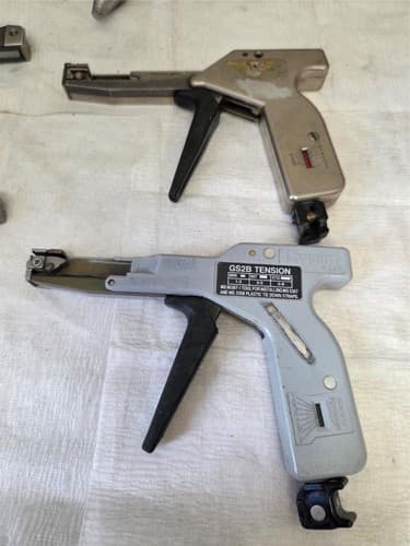 Lot of 6 Panduit GTS Cable Tie Tools & Guardair Pneumatic Tool LOT-1432 - Thumbnail 11