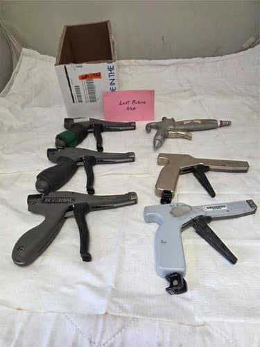 Lot of 6 Panduit GTS Cable Tie Tools & Guardair Pneumatic Tool LOT-1432 - Thumbnail 14