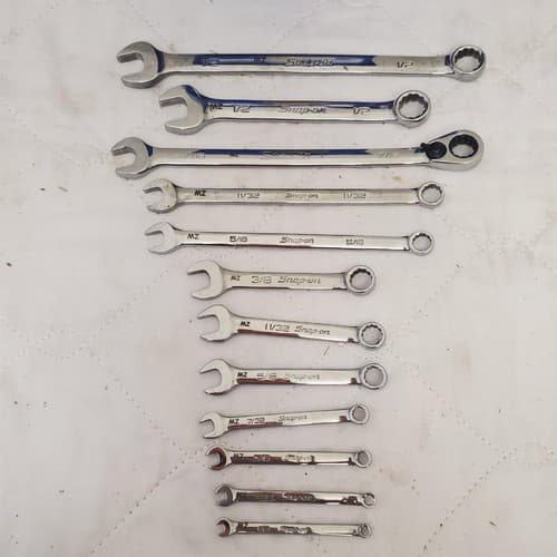 Lot of 12 Assorted Snap-On Combination Wrenches LOT 342 - Thumbnail 3