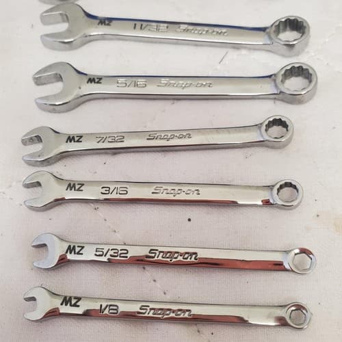 Lot of 12 Assorted Snap-On Combination Wrenches LOT 342 - Thumbnail 6