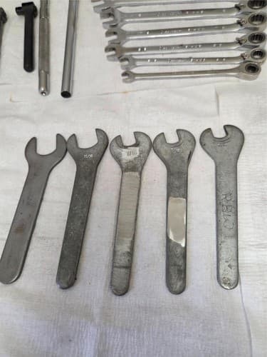 Lot of 18 Blackhawk Armstrong Ratcheting Wrenche Single OpenEnd Spanner LOT-1197 - Thumbnail 4