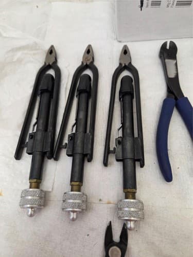 Lot of 12 Xuron Wiss Blue Point Pliers Wire Cutters & Specialty Tools LOT-1431 - Thumbnail 5