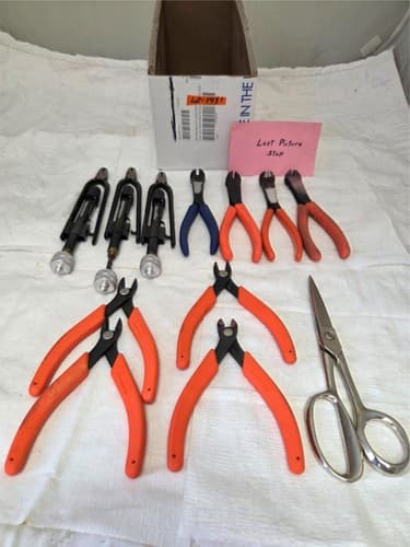 Lot of 12 Xuron Wiss Blue Point Pliers Wire Cutters & Specialty Tools LOT-1431 - Thumbnail 11