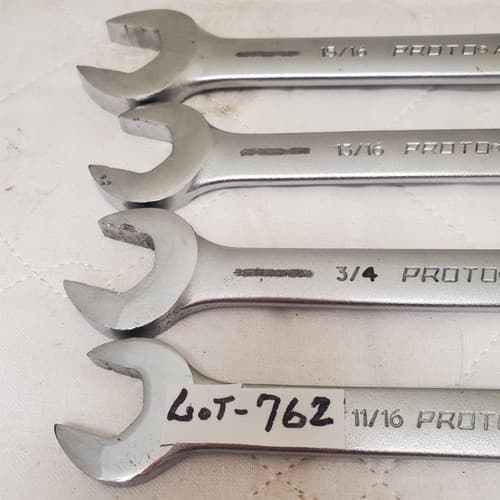 Lot of 4 Proto Anti-Slip Design Combination Wrench LOT-762 - Thumbnail 2