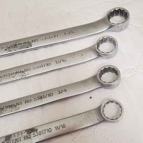 Lot of 4 Proto Anti-Slip Design Combination Wrench LOT-762 - Thumbnail 5