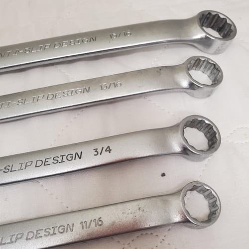Lot of 4 Proto Anti-Slip Design Combination Wrench LOT-762 - Thumbnail 3