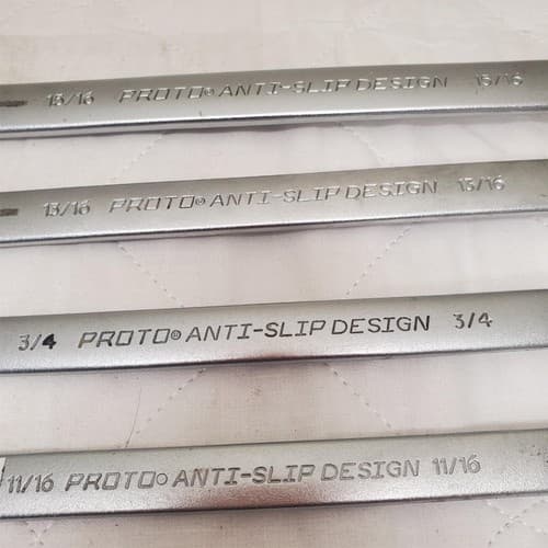 Lot of 4 Proto Anti-Slip Design Combination Wrench LOT-762 - Thumbnail 4