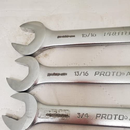 Lot of 4 Proto Anti-Slip Design Combination Wrench LOT-761 - Thumbnail 3