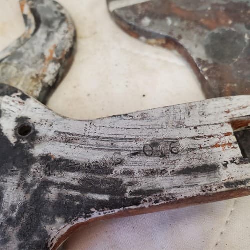 Lot of Assorted Large Vintage Wrench Open End LOT-666 - Thumbnail 7