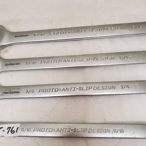 Lot of 4 Proto Anti-Slip Design Combination Wrench LOT-761 - Thumbnail 6