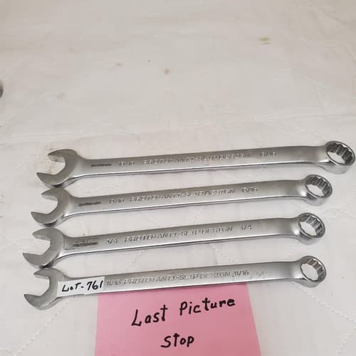 Lot of 4 Proto Anti-Slip Design Combination Wrench LOT-761 - Thumbnail 10
