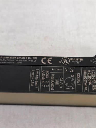 Beckhoff IL2301‑B905 EtherNet/IP 24V Digital Ethernet Coupler Box - Thumbnail 7