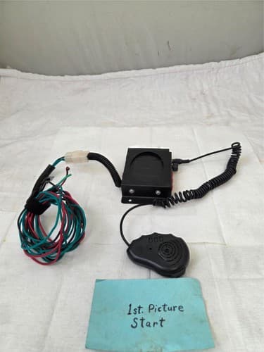 12V Vehicle Siren & PA System with Mic and Speaker - Image 1