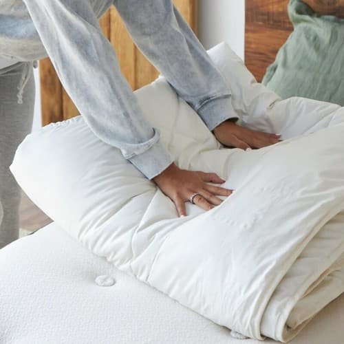 Avocado Lightweight Alpaca Duvet Insert King / Cal King Size Retail $639 - Image 1