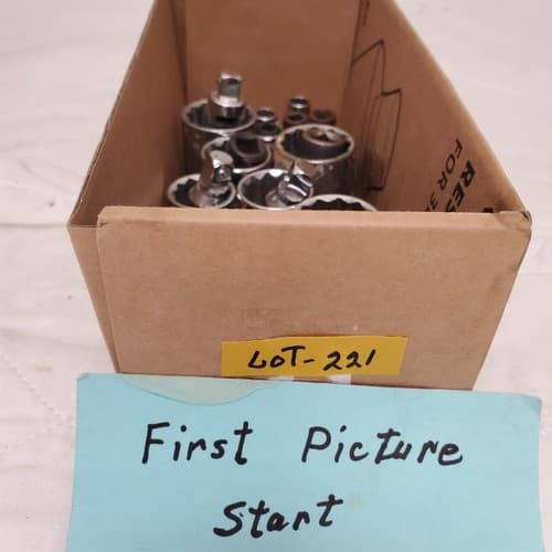 Lot of 29 Assorted Mixed Drive Impact Sockets LOT-221 - Thumbnail 2