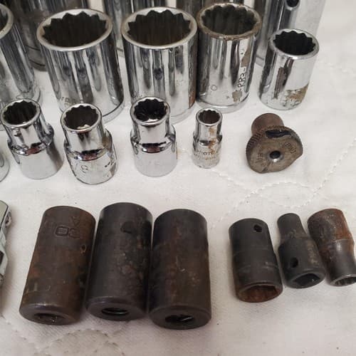 Lot of 29 Assorted Mixed Drive Impact Sockets LOT-221 - Thumbnail 5