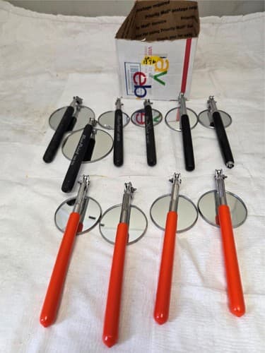 Lot of 10 assorted Blue‑Point Inspection Mirrors UMI‑225 & UMI‑325 LOT-1376 - Image 1