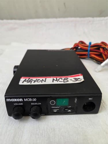 Maxon MCB‑30 CB Radio with Microphone & Wiring - Thumbnail 2