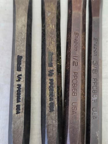 Lot of 43 Snap On assorted Punches & Chisels LOT-25 - Thumbnail 11