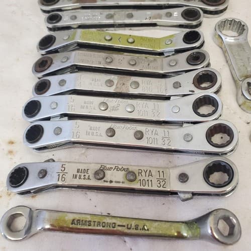 Lot of Assorted Various Offset Ratchet Box-End Wrench LOT 244 - Thumbnail 6