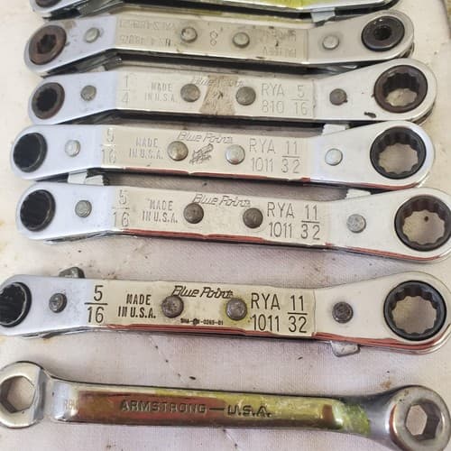 Lot of Assorted Various Offset Ratchet Box-End Wrench LOT 244 - Thumbnail 8