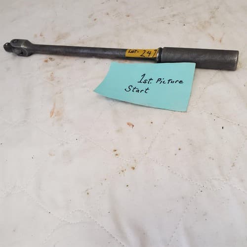 Snap-on GS15B Black Finish 1/2" Drive Breaker Bar LOT 247 - Image 1