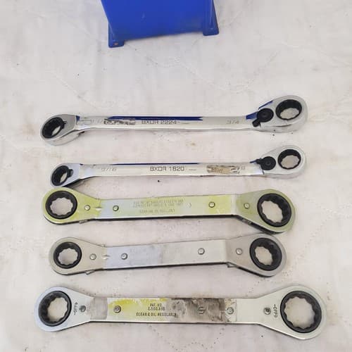 Lot of Assorted Various Offset Ratchet Box-End Wrench LOT 243 - Thumbnail 4