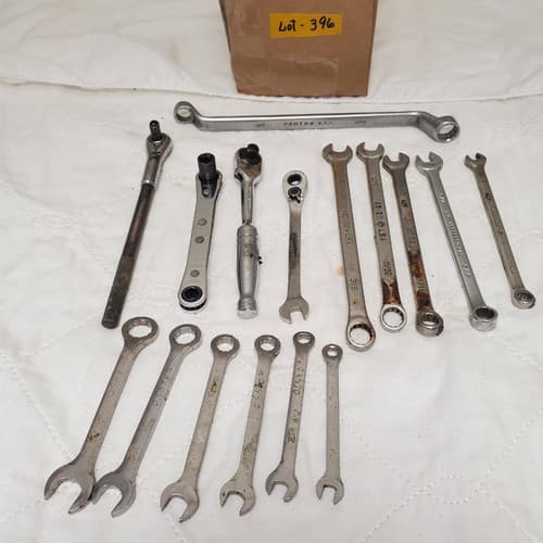 Lot of 16 Assorted Ratcheting Wrenches LOT-396 - Image 1